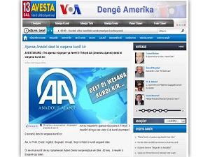 AA'nın Kürtçe yayını Kürt medyasında büyük yankı buldu