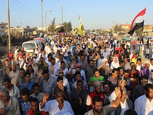 Mısır'da asıl terör darbedir gösterileri