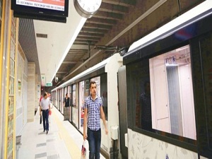 Başakşehir metrosunda ring seferler başladı