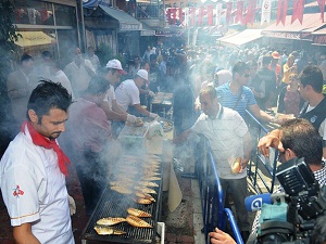 Balık festivalinde 20 ton balık dağıtılacak