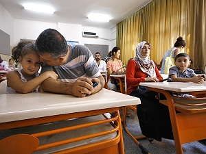 Ders zili minik öğrenciler için çaldı