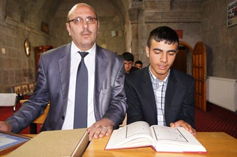 Erzurumlu hafız Türkiye birincisi oldu