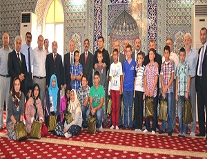Kur'an-ı Kerim öğrenen çocuklar ödüllendirildi