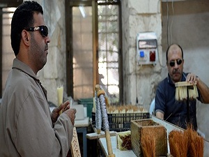 Filistinli görme engellilerin mücadelesi