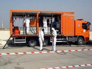 Kimyasal saldırılara karşı ölçüm aracı