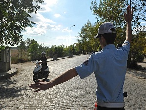 Pizzacıların sipariş yarışına polis ayarı