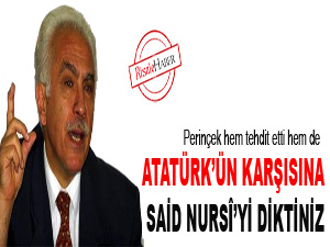 Perinçek: Atatürk’ün karşısına Said Nursî’yi diktiniz