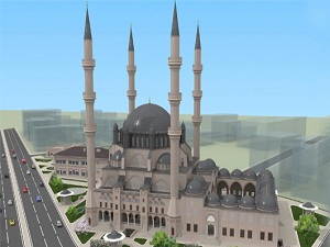 Lefkoşa'nın göbeğine dev camii