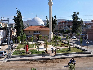 Hatay'daki patlama yerine park yapıldı
