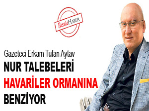 Nur talebeleri havariler ormanına benziyor
