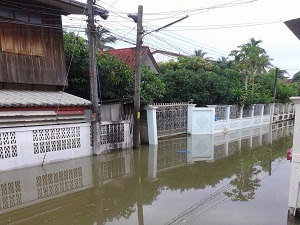 Muson yağmurları, Tayland'da birçok şehri sular altında bıraktı