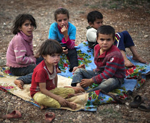 Suriye'de çocuklar açlıktan ölüyor