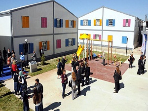 Kumbaradan öğretmen lojmanı çıktı