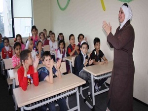 Şamlı öğrenciler ders başı yaptı