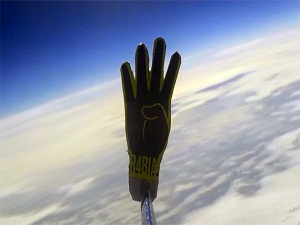 Rabia balonu böyle uzaya yükseldi