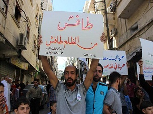 Suriye'de Teşekkürler Türkiye cuması