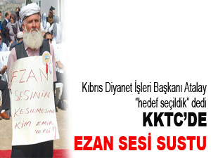 KKTC’de ezan sesi sustu