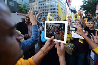 New York’ta Mısır protestosu