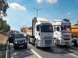 Kamyon trafiğinden kurtulmanın yolu