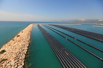 KKTC'ye su aktaracak boruların üretiminde sona gelindi