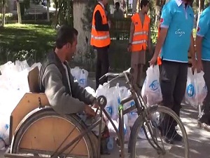 Afgan-Türk okulları ve Kimse Yok Mu, 10 bin aileye kurban eti dağıttı