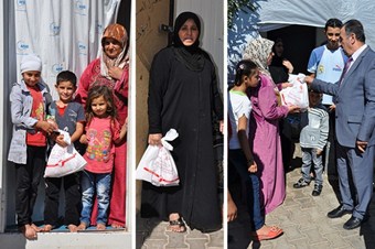 Kurban etleri ihtiyaç sahiplerine ulaştırılıyor