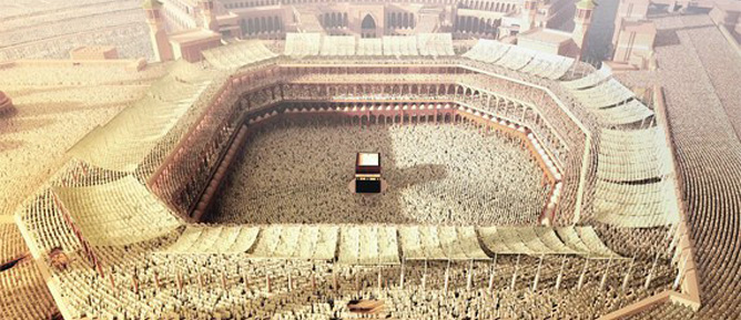 Kâbe yeni haliyle böyle görünecek