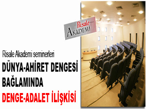 Dünya-Ahiret dengesi bağlamında Denge-Adalet ilişkisi