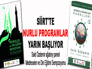 Siirt'te Nurlu programlar