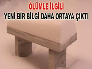 Ölümle ilgili yeni bir bilgi daha ortaya çıktı
