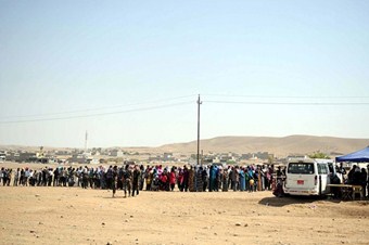 Açlık tehlikesine karşı bin 800 sivil tahliye edildi