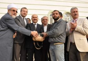 100 Kişilik Yatılı Kuran Kursunun Temeli Atıldı