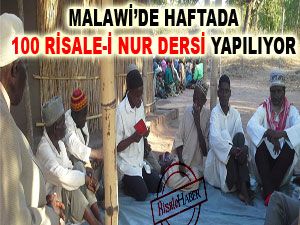 Malawi’de haftada 100 Risale-i Nur dersi yapılıyor