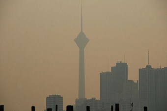 Tahran'da yoğun hava kirliliği