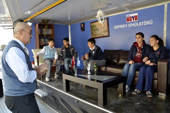 'ASYA' deprem simülatörü Bolu'da