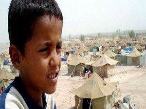 Savaştan kaçan çocukları bekleyen tehlike