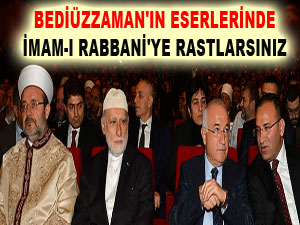 Bediüzzaman'ın eserlerinde İmam-ı Rabbani'ye rastlarsınız