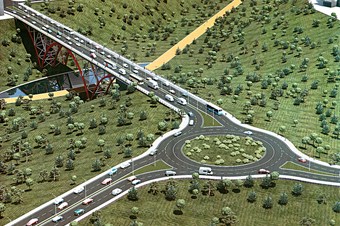 Çankaya ile Dikmen'i çelik köprü birleştirecek
