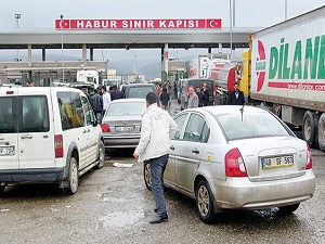 Habur Sınır Kapısı'nda yaşanan yığılma çözüldü