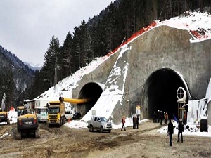 Ilgaz Dağı Tüneli'nin yüzde 28'i delindi