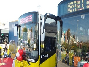 İnternetli otobüsler hizmete girdi