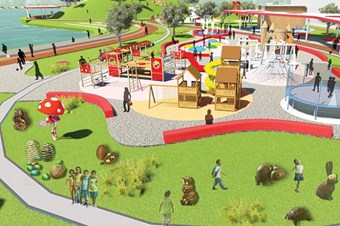 Türkiye'nin en tatlı parkı olacak