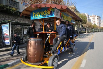 Türkiye’nin ilk bisiklet kafesinin adı ‘Havadar’ oldu