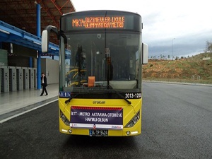 Otobüsler 5 kuruşa metroya yolcu taşıyacak