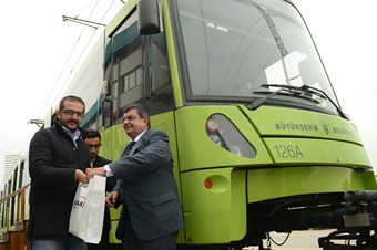 Engelliler vatmanlık yaptı