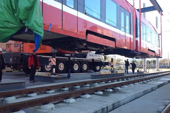 Çin’den getirilen tramvayın test sürüşüne başlanacak
