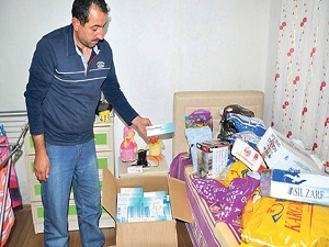 Evim ilaçla doldu, ne olur yardımı durdurun