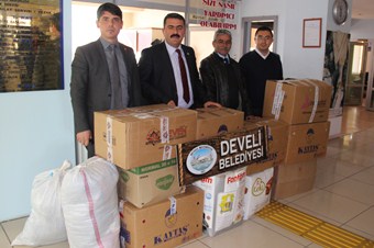 Bem-Bir Sen Develi Şubesi'nden Suriye’ye yardım