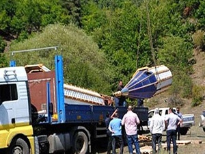 Gürcistan’da yıkılan minare tekrar yapıldı