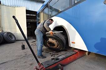 EGO otobüsleri kış şartlarına hazır